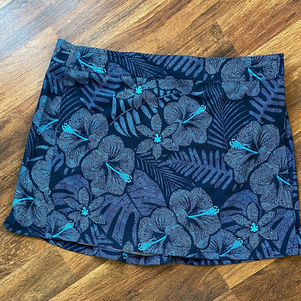 Rip skirt Hawaii length one size extra large Maui moonlight velcro